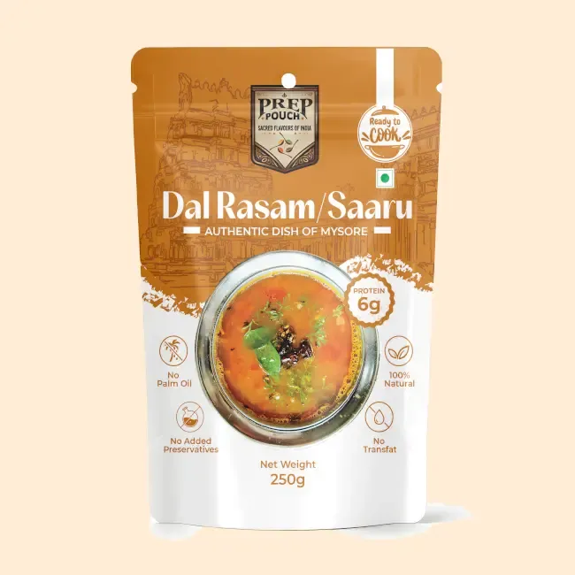 Prep Pouch Dal Rasam - Traditional Tamil Nadu Soup